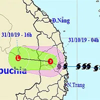 Bão Matmo suy yếu thành áp thấp nhiệt đới