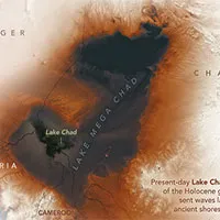 Vệ tinh chụp được "vùng biển ma" chưa từng thấy giữa sa mạc Sahara