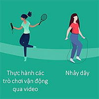 Bài vận động cho những ngày ở nhà