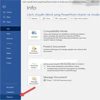 Hướng dẫn chuyển nội dung Word sang PowerPoint tự động