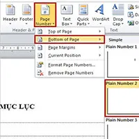 Hướng dẫn đánh số trang trong Word 2010/2013/2016/2019