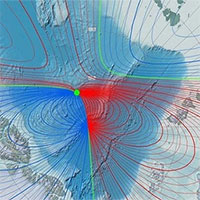 Vì sao cực từ Trái đất dịch về Nga?