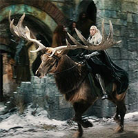 Thú cưỡi của Thranduil trong The Hobbit là hoàn toàn có thật?