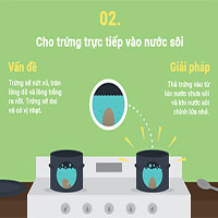 13 sai lầm khi nấu trứng và cách khắc phục