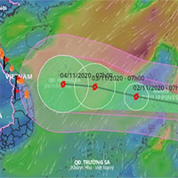 Siêu bão Goni giảm cấp khi vào biển Đông, Đà Nẵng - Quảng Ngãi mưa lớn