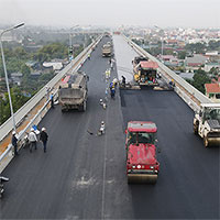Cầu Thăng Long trước ngày thông xe trở lại