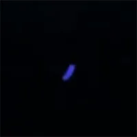 UFO màu xanh rơi xuống biển Hawaii