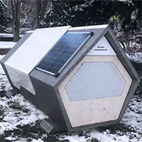 Thành phố Đức thử nghiệm phòng ngủ “kén tằm”giúp người vô gia cư vượt qua mùa đông khắc nghiệt