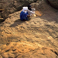 Bí ẩn "thiên đường đã mất" ở sa mạc Sahara