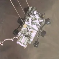 NASA công bố video "nổi da gà" của tàu đổ bộ xuống sao Hỏa