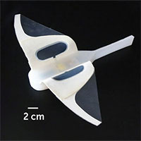 Robot thám biển biển sâu đập vây như cá