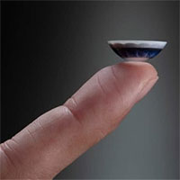 Kính áp tròng thông minh hiển thị dữ liệu, thông tin thời gian thực