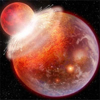 Mảnh vỡ của hành tinh khác bên dưới Trái đất