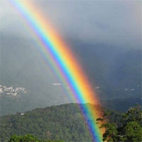 Tại sao hàng nghìn tỷ hạt mưa chỉ tạo nên một cầu vồng?