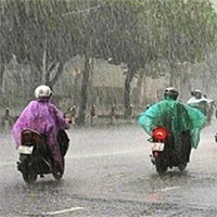 Miền Bắc đón không khí lạnh, nhiều nơi mưa rất to từ chiều tối nay