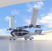 Giới thiệu xe bay tốc độ 240km/h có thể gấp gọn cánh