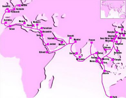 VN sử dụng bao nhiêu dung lượng qua cáp quang?