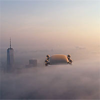 Giới thiệu mẫu xe buýt bay 40 chỗ vận tốc hơn 500km/h