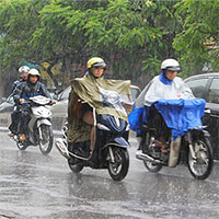 Bắc Bộ chuyển mưa dông, chấm dứt đợt nắng nóng trên 40 độ C