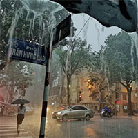 Từ đêm nay (5/6) Bắc bộ sẽ có mưa, có nơi mưa rất to