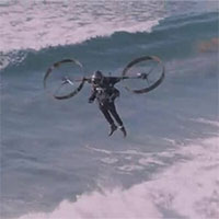 Thử nghiệm bộ đồ bay cá nhân gắn hai cánh quạt