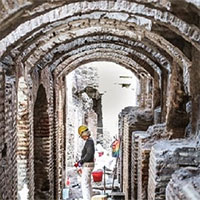 Rome lần đầu mở cửa đường hầm bên dưới Đấu trường La Mã