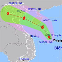 Áp thấp nhiệt đới hình thành trên biển Đông