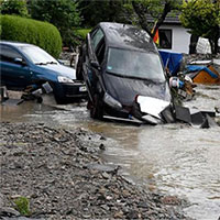 Mưa lũ lịch sử ở Đức, hàng chục người chết, 1.300 người trong 1 quận mất tích