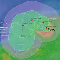 Cơn bão số 3 trên biển Đông đang ở giai đoạn mạnh nhất