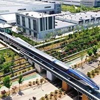 Trung Quốc ra mắt hệ thống giao thông đệm từ trường tốc độ 600km/h