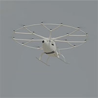 Taxi bay 18 cánh quạt thử nghiệm chở người thành công ở Mỹ