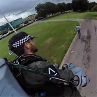 Thử nghiệm chặn tội phạm bằng bộ đồ bay phản lực