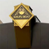 Xem quá trình di chuyển con thuyền gỗ lớn và lâu đời nhất ở Ai Cập