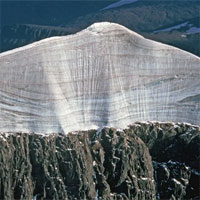 Đỉnh núi từng là 