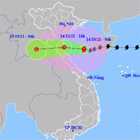 Bão Kompasu suy yếu trước khi đổ bộ