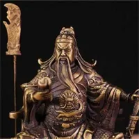 Tại sao các bức tượng điêu khắc Quan Vũ đều nhắm mắt?