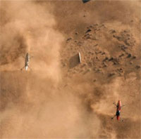 Xe bay vận tốc 155km/h lần đầu tiên bay đua