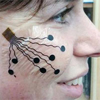 Miếng dán phát hiện nói dối qua chuyển động cơ mặt