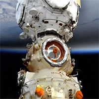 Nhật thực duy nhất trong năm nhìn từ trạm ISS