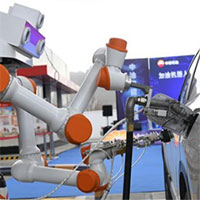 Trung Quốc ra mắt trạm xăng tự động 100% đầu tiên