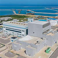 Lò phản ứng hạt nhân dạng module nhỏ đầu tiên phát điện