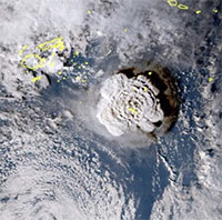 Tại sao núi lửa Tonga tạo ra lượng sét kỷ lục?