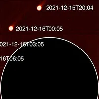 Tàu vũ trụ Solar Orbiter bay xuyên qua đuôi sao chổi