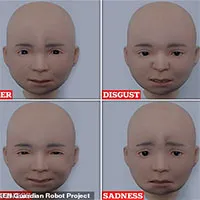 Nikola - Robot "nhí" có thể bắt chước 6 biểu cảm giống hệt người thật