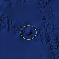 Phát hiện hình tròn kỳ lạ giữa đại dương trên Google Earth, làm dấy lên tranh cãi về “UFO”