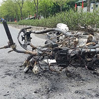 Vì sao xe đã tắt máy vẫn có thể cháy?