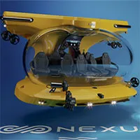 Tàu lặn 9 chỗ ngồi có thể xuống sâu 200m