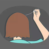 Tác hại khó lường của việc nhổ tóc bạc