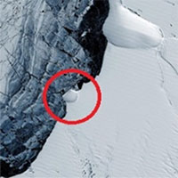 Hòn đảo mới bất ngờ lộ diện sau khi băng tan