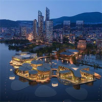 Hàn Quốc sẽ sở hữu thành phố nổi đầu tiên trên thế giới vào năm 2025